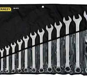 LLAVE PUNTA Y CORONA STANLEY #86970 3/8"-1-1/4"