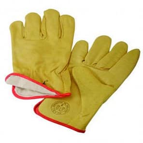 Guante Cabritilla Amarillo Forrado Acetogen